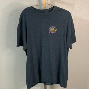 Da Kine- Hawaii inspired Casual Navy Graphic Tee- Size XL
